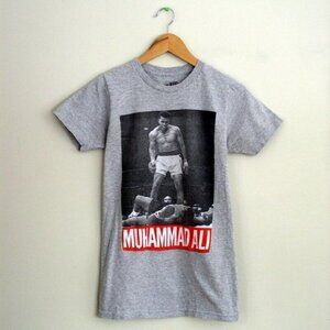 Muhammad Ali Official Mens Gray Tee Sz S